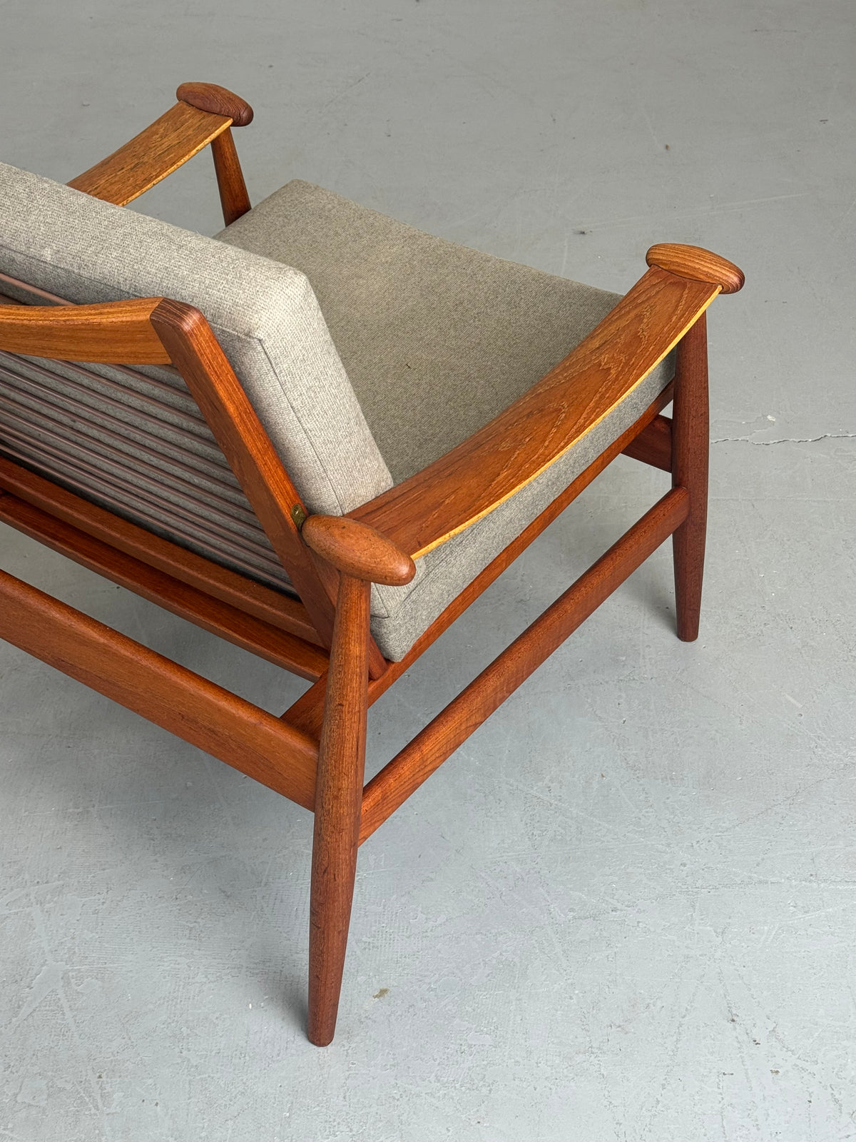 1950s Finn Juhl FD 133 “Spade Chair” for France & Daverkosen in Teak.