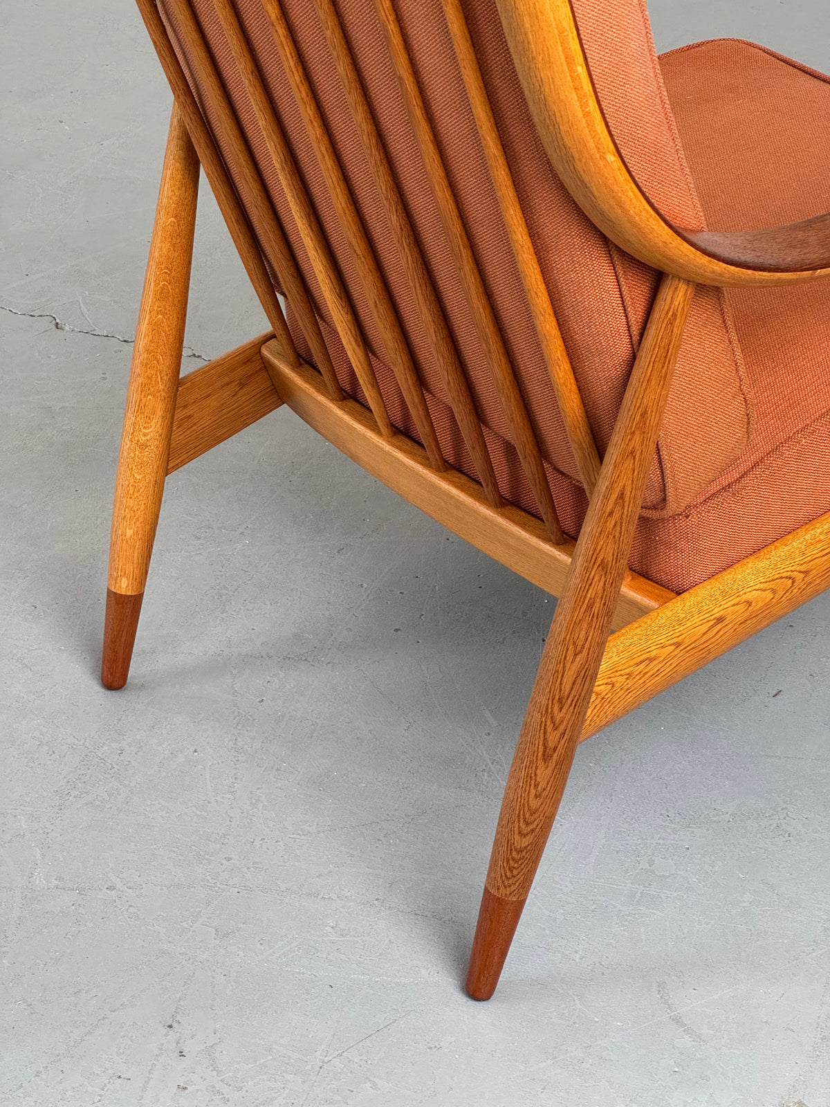 1950s Peter Hvidt & Orla Mølgaard-Nielsen FD 145 Lounge Chair for France & Daverkosen.