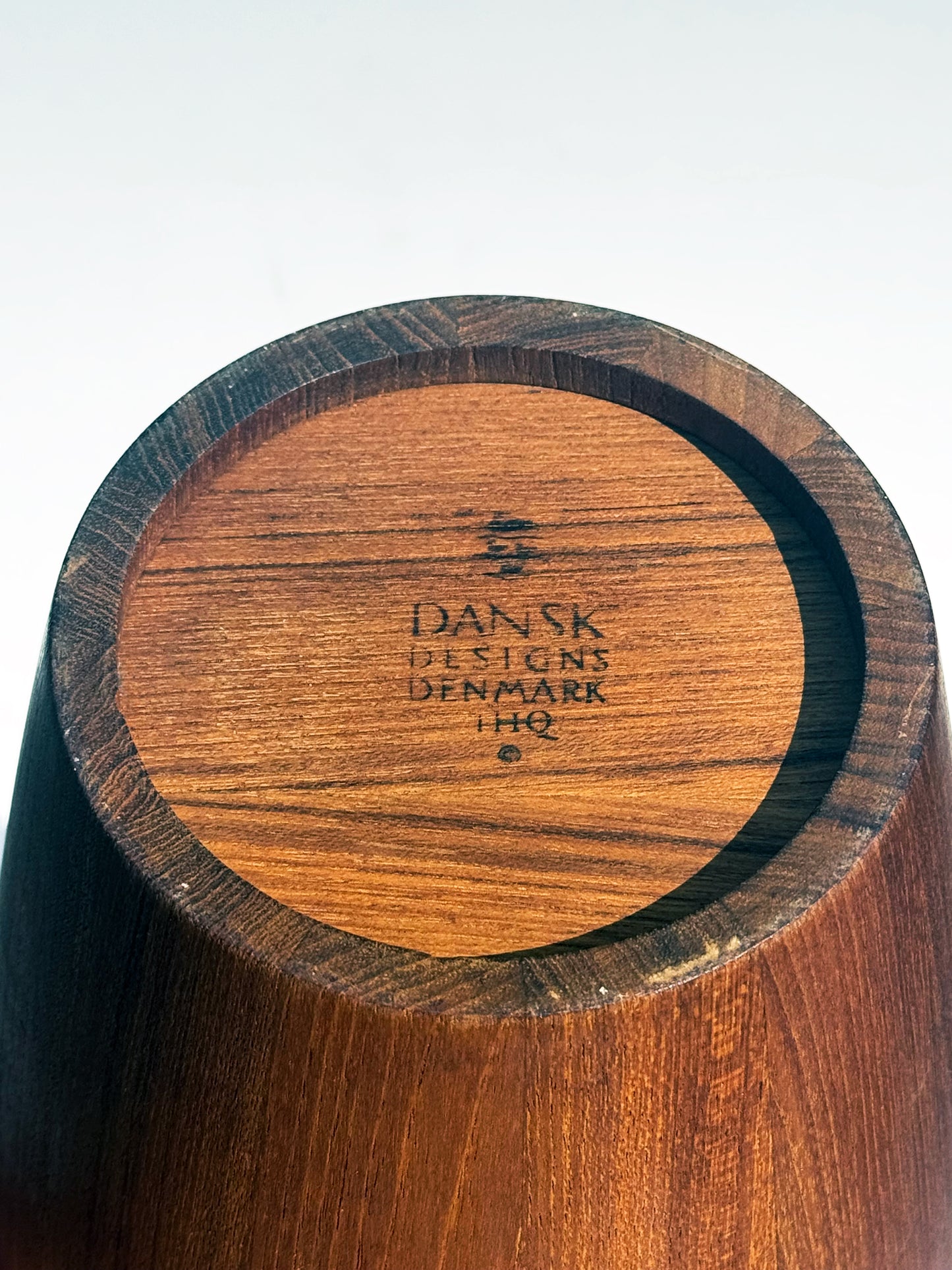 1960s Congo Ice Bucket by Jens Quistgaard for Dansk in teak