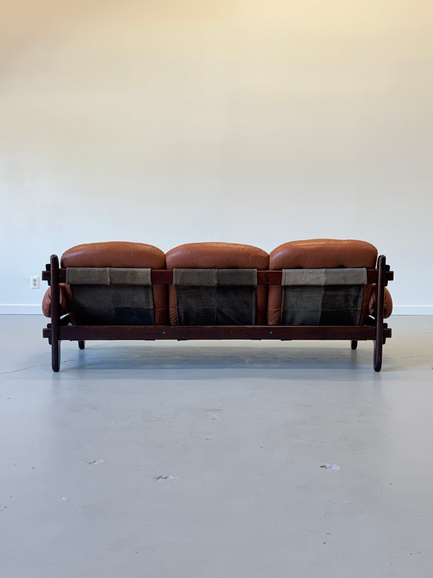 1970s Sofa by Jean Gillon for Probel, completely original.