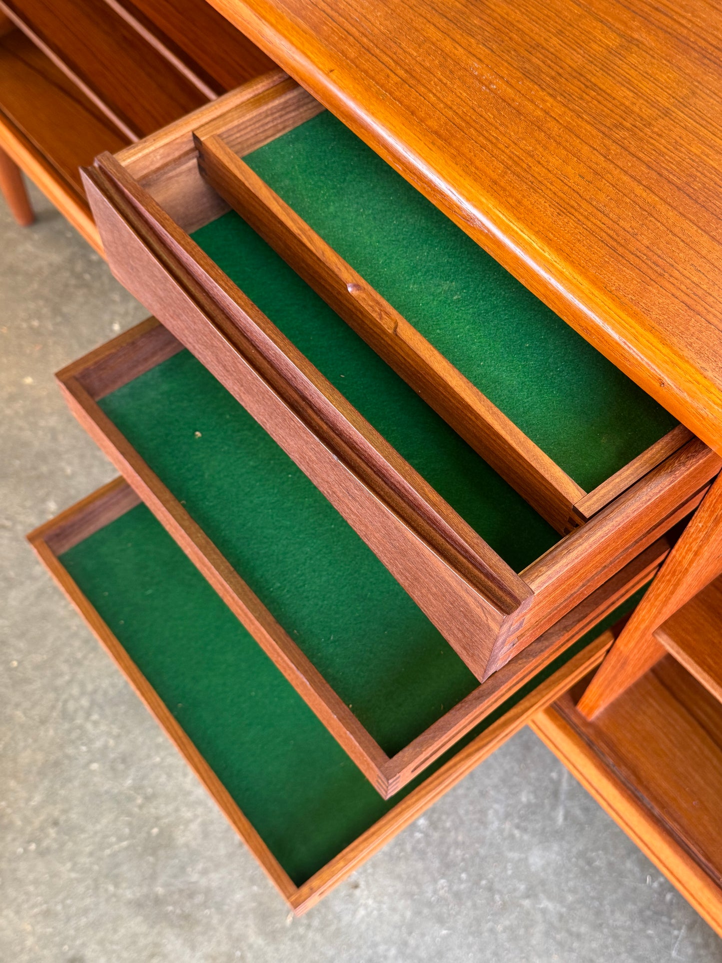 1960s Model 19 Credenza by Johannes Andersen for Uldum Møbelfabrik in teak
