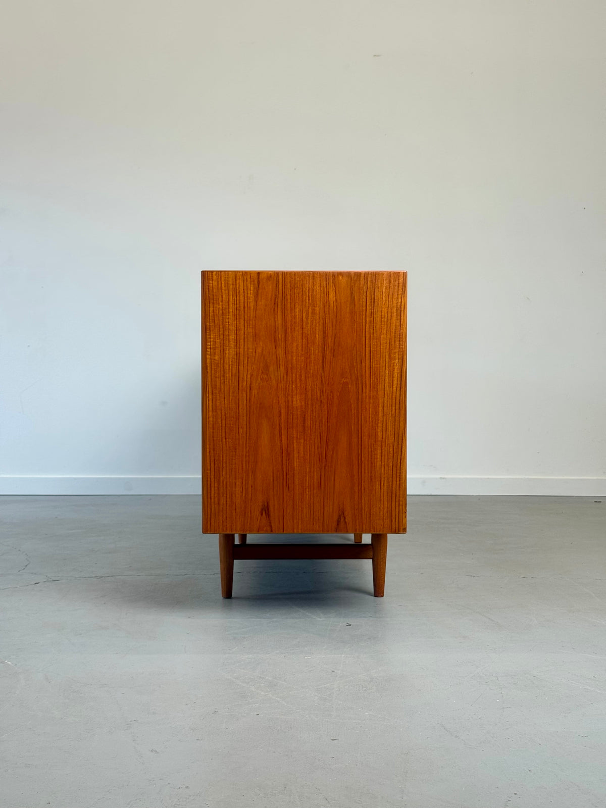 1950s Arne Vodder Model 29A “Triennale” Teak Sideboard for Sibast, Denmark.