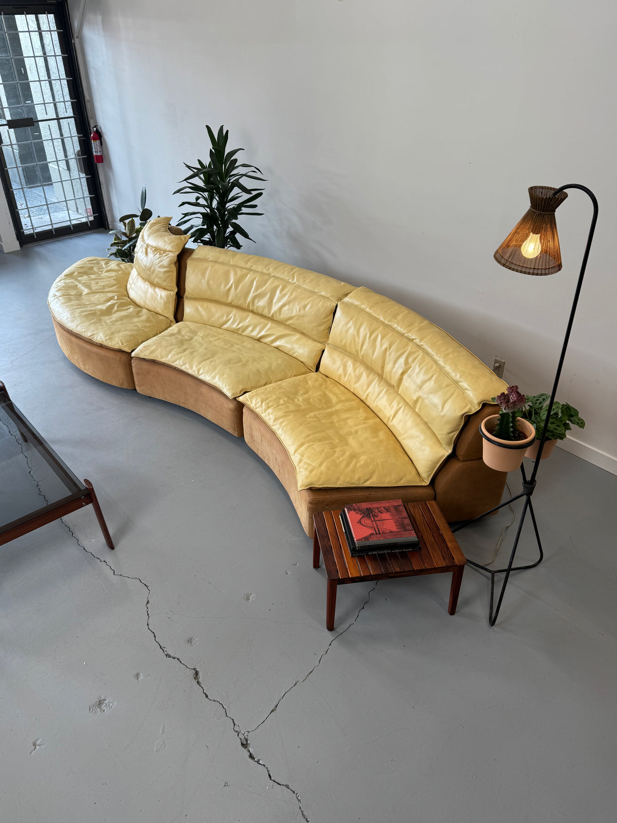 1970s Carlo Bartoli “Bogo” Three-Piece Modular Sofa for Rossi di Albizzate, Italy.