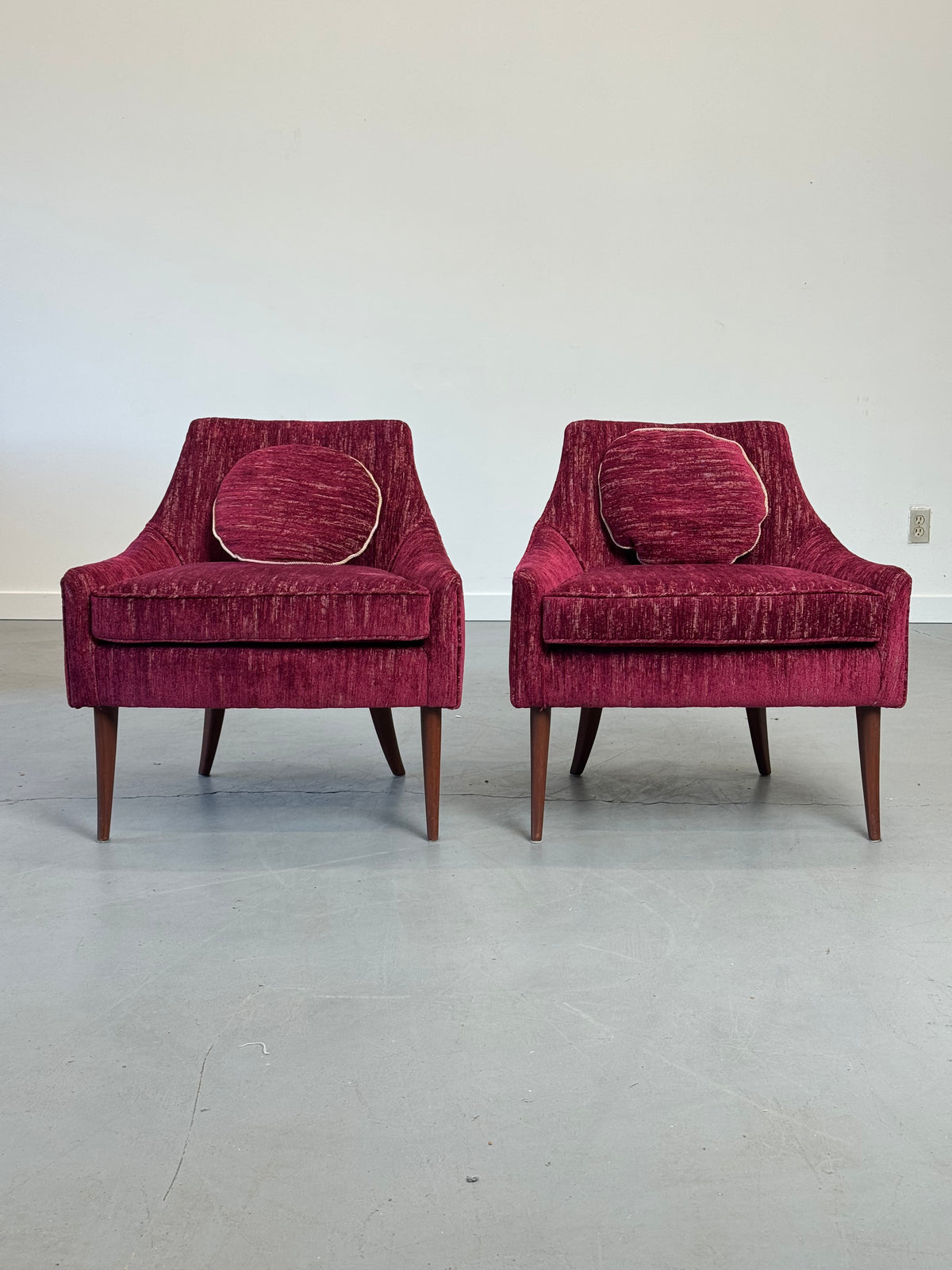 1960s Kroehler “Avant” Lounge Chair in Patterned Upholstery, USA.