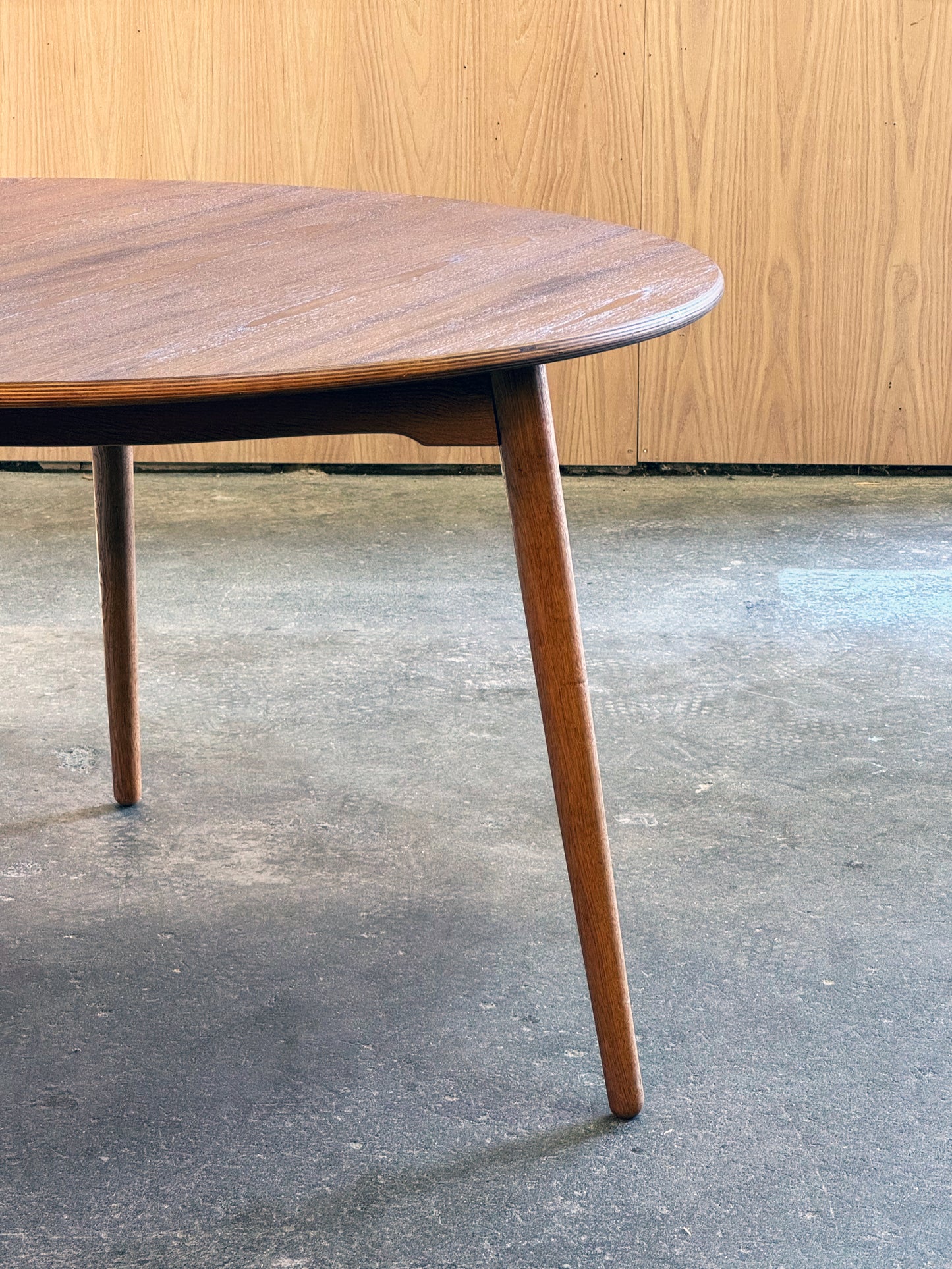 1950s Heart Dining Set by Hans J. Wegner for Fritz Hansen in teak