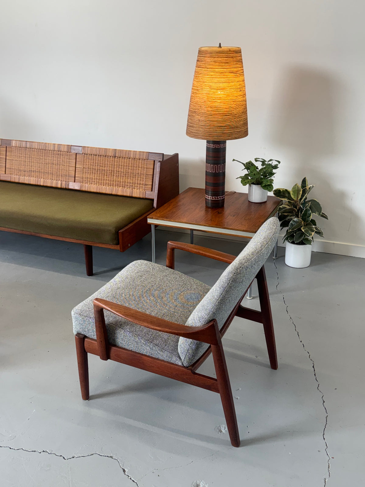 1950s FD125 Lounge Chair by Tove & Edvard Kindt-Larsen for France & Son in teak