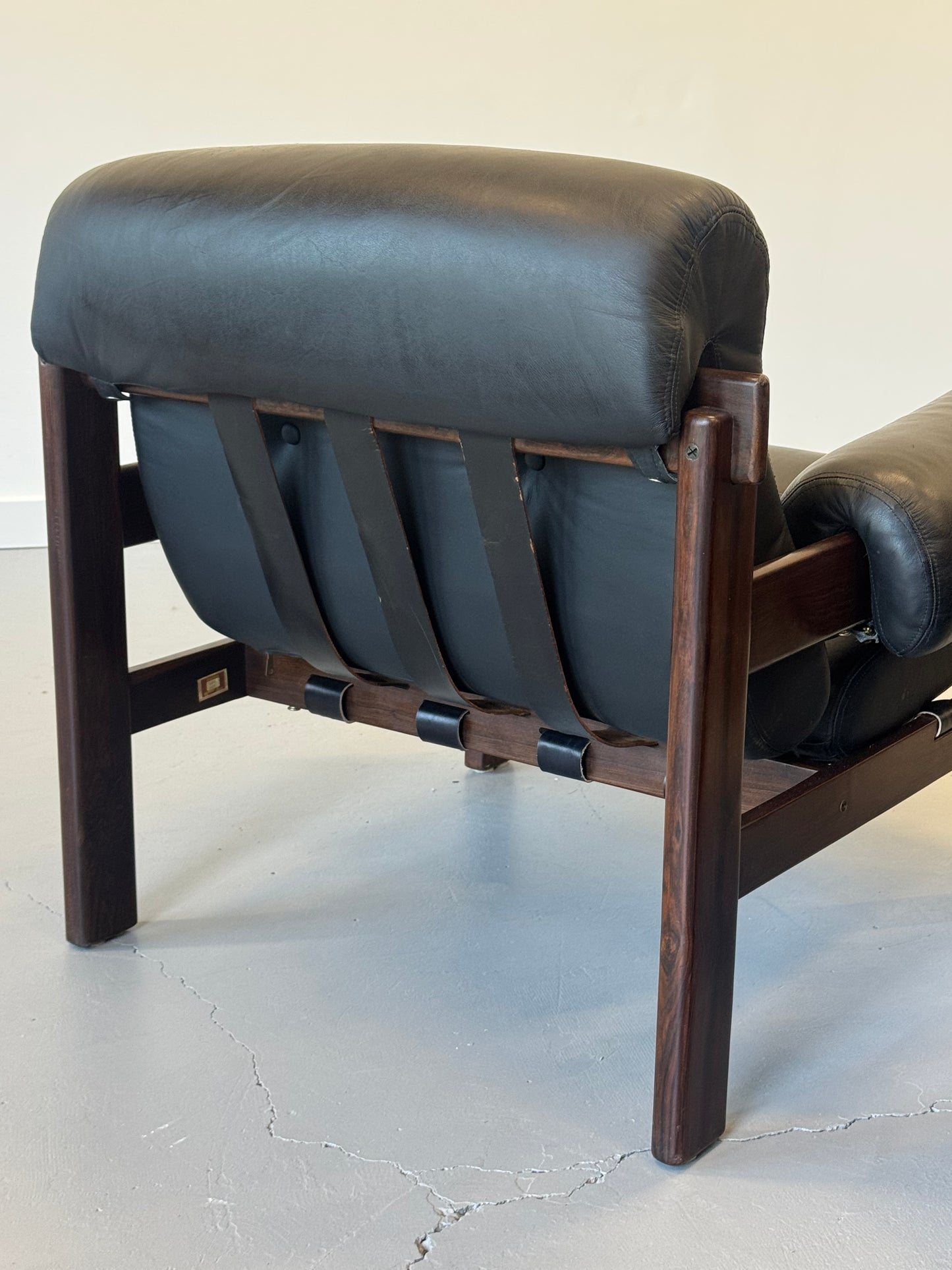 1970s Copa Lounge Chairs by Jean Gillon for Italma in Solid Imbuia