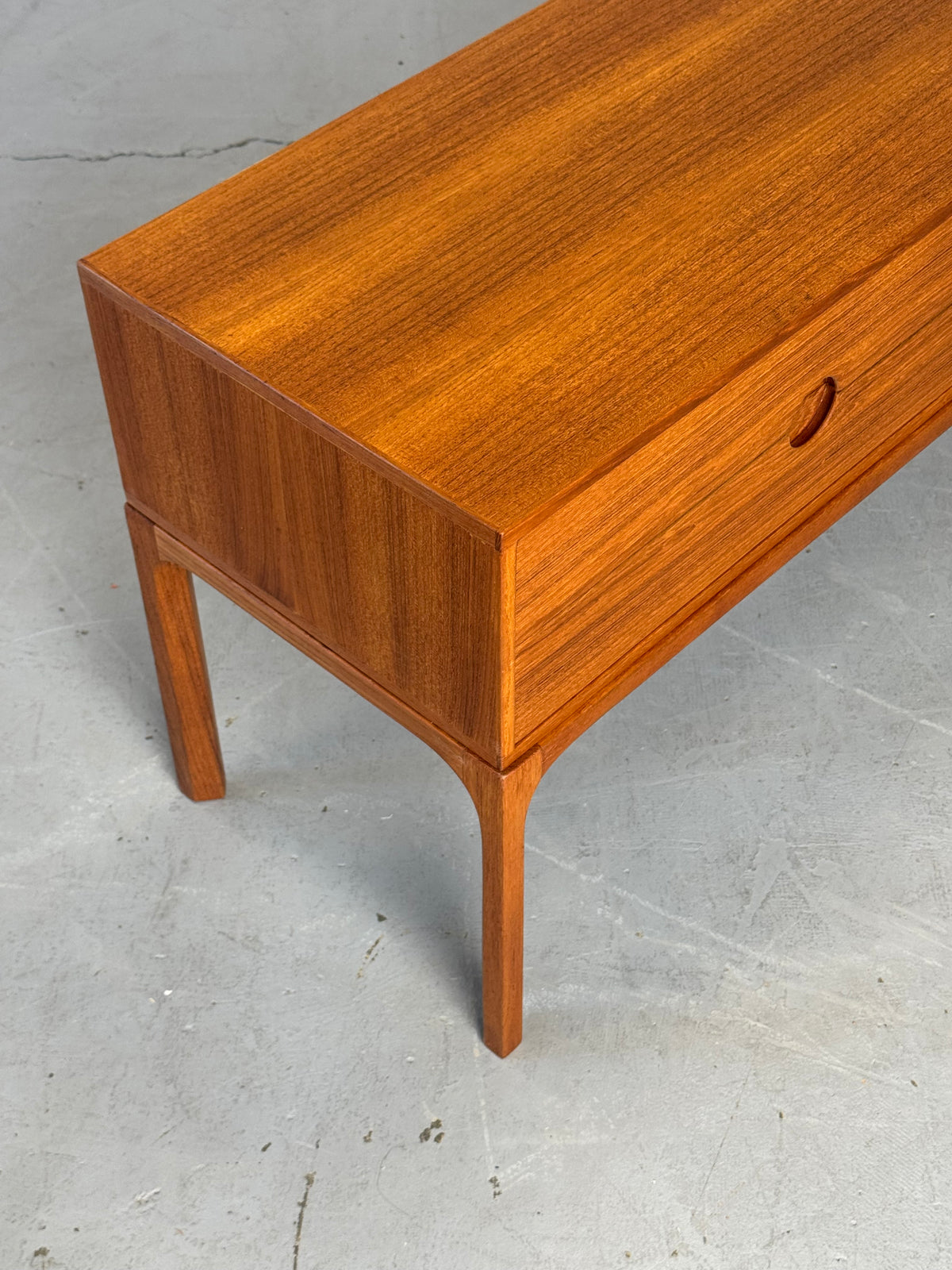 1960s Danish Teak Model 394 Credenza Console by Aksel Kjersgaard