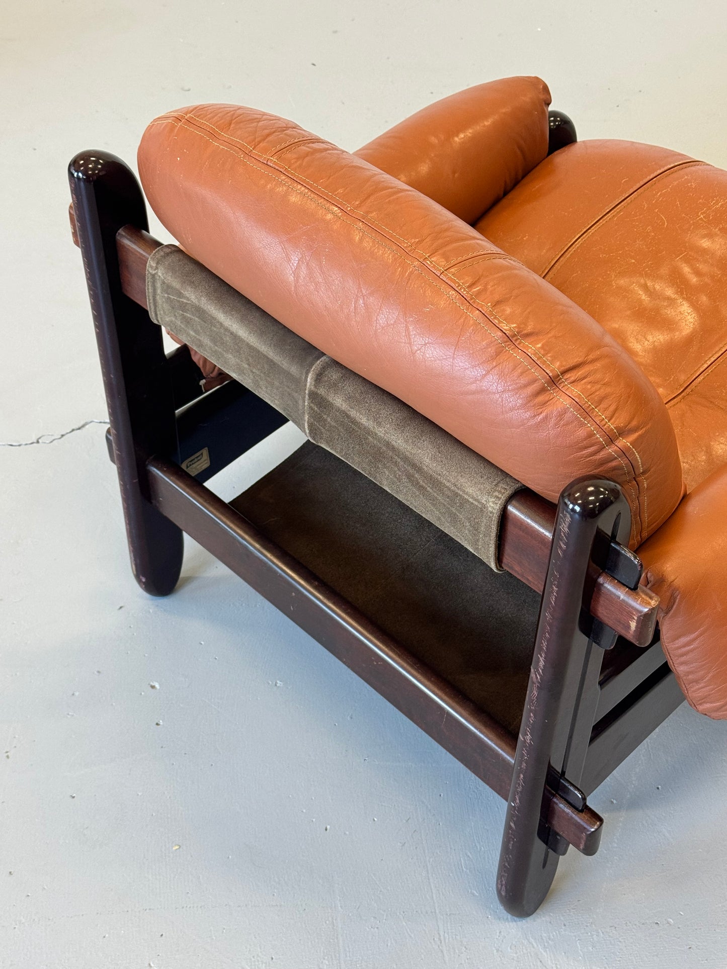 1970s Lounge Chairs by Jean Gillon for Probel, completely original.