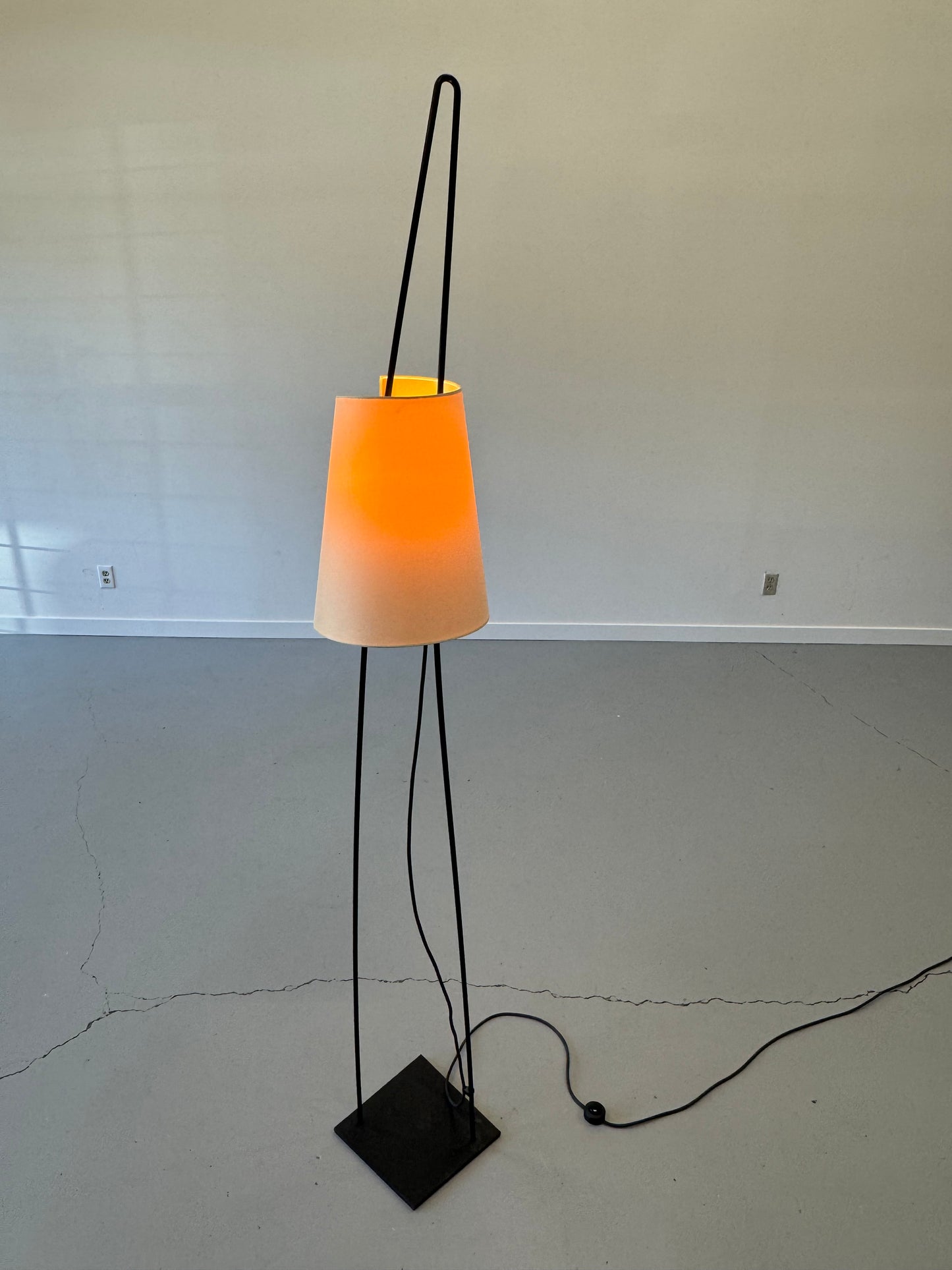 1960s Sculptural Adjustable Floor Lamp by Italiana Luce, Italy.