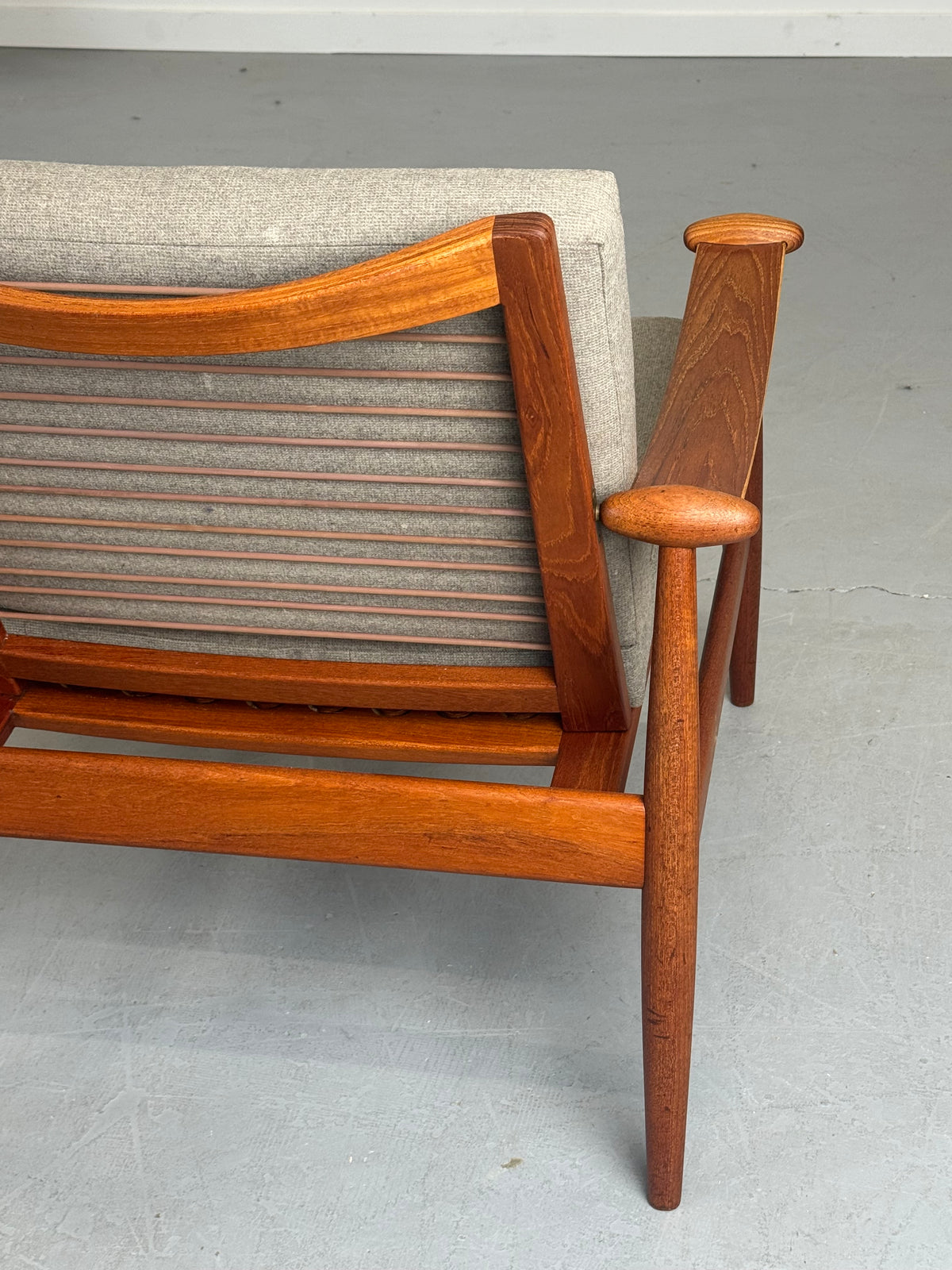 1950s Finn Juhl FD 133 “Spade Chair” for France & Daverkosen in Teak.