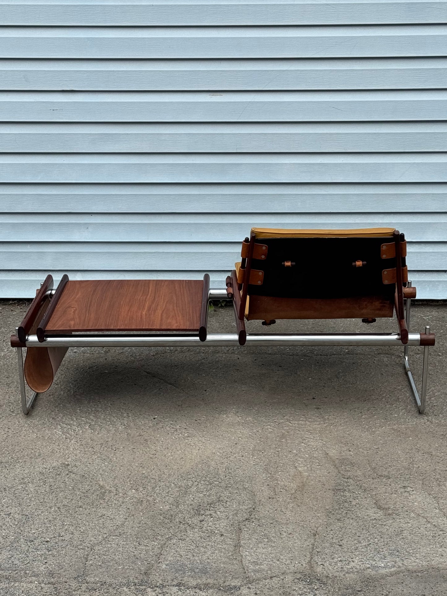 1960s MP-123 Modular Bench by Percival Lafer for Lafer, Completely Original