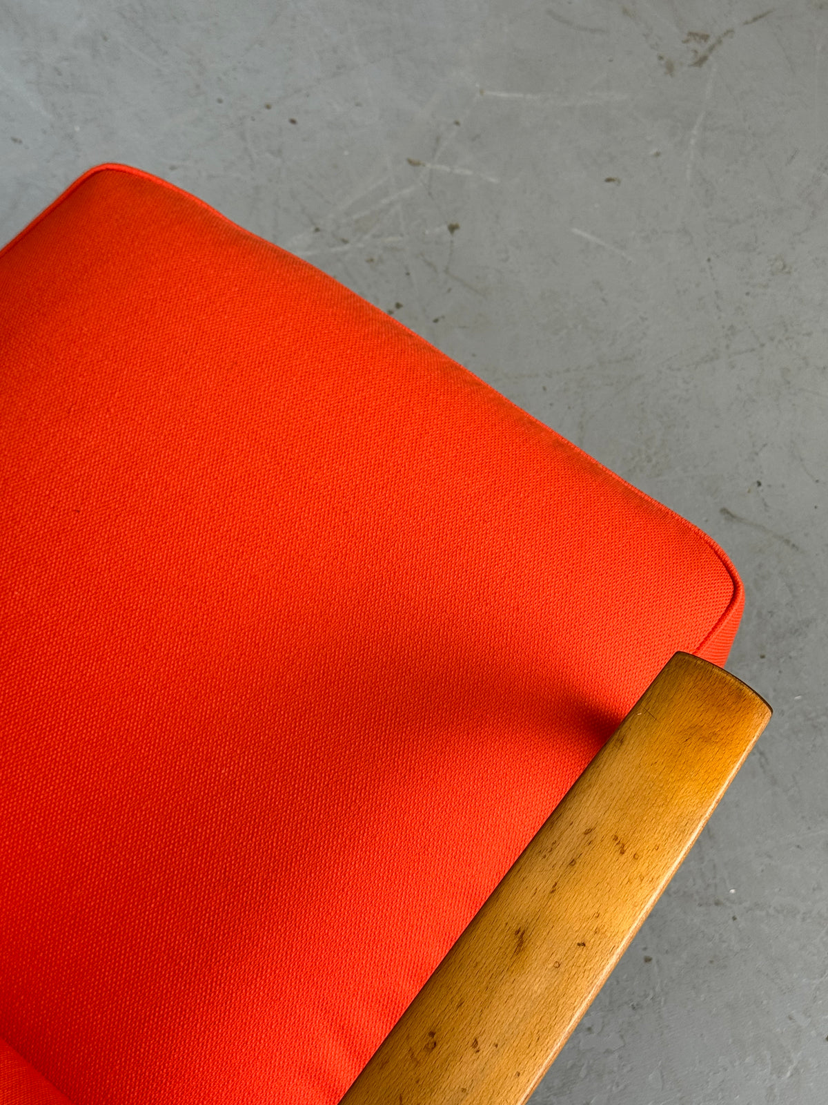 1950s Mid-Century Reclining Lounge Chair with Fold-Out Footrest