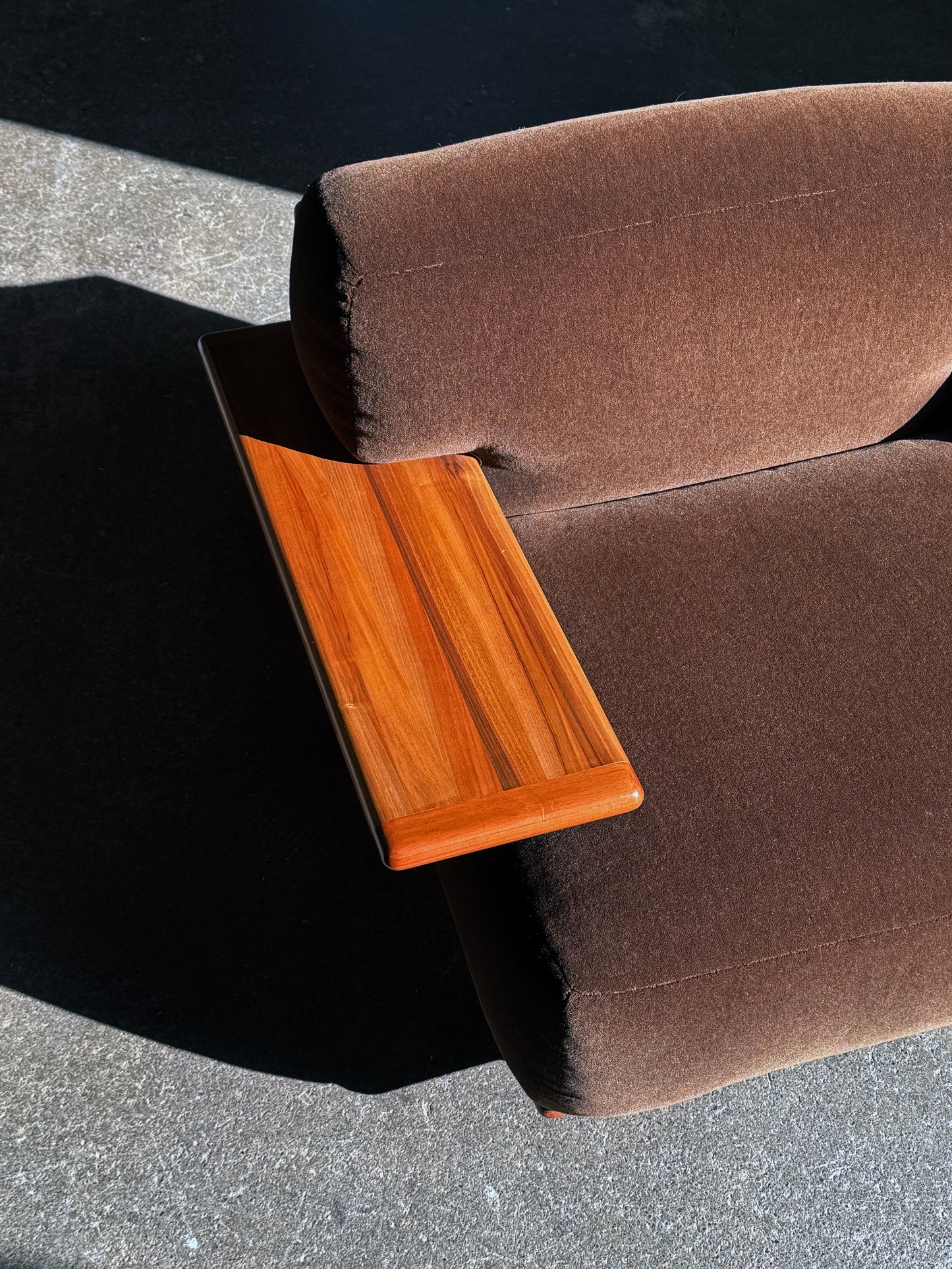 1970s Pianura Lounge Chair by Mario Bellini for Cassina in Italian walnut