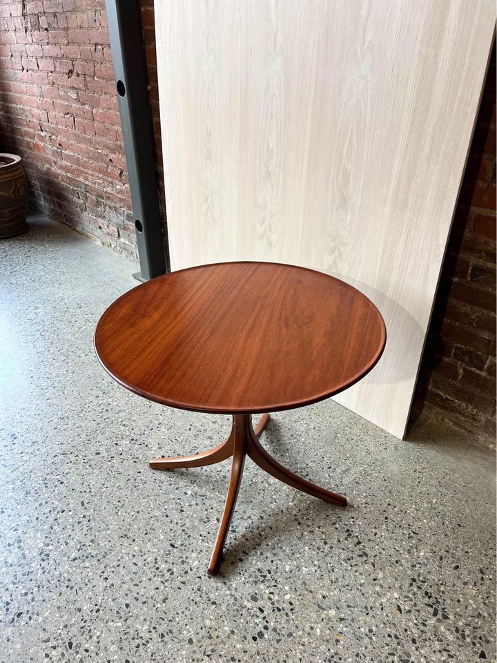 1940’s Frits Henningsen Mahogany Pedestal Table