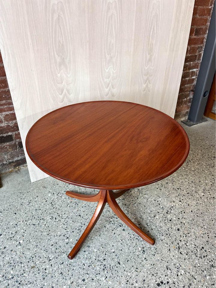 1940’s Frits Henningsen Mahogany Pedestal Table