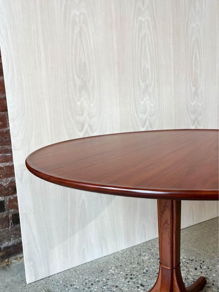 1940’s Frits Henningsen Mahogany Pedestal Table