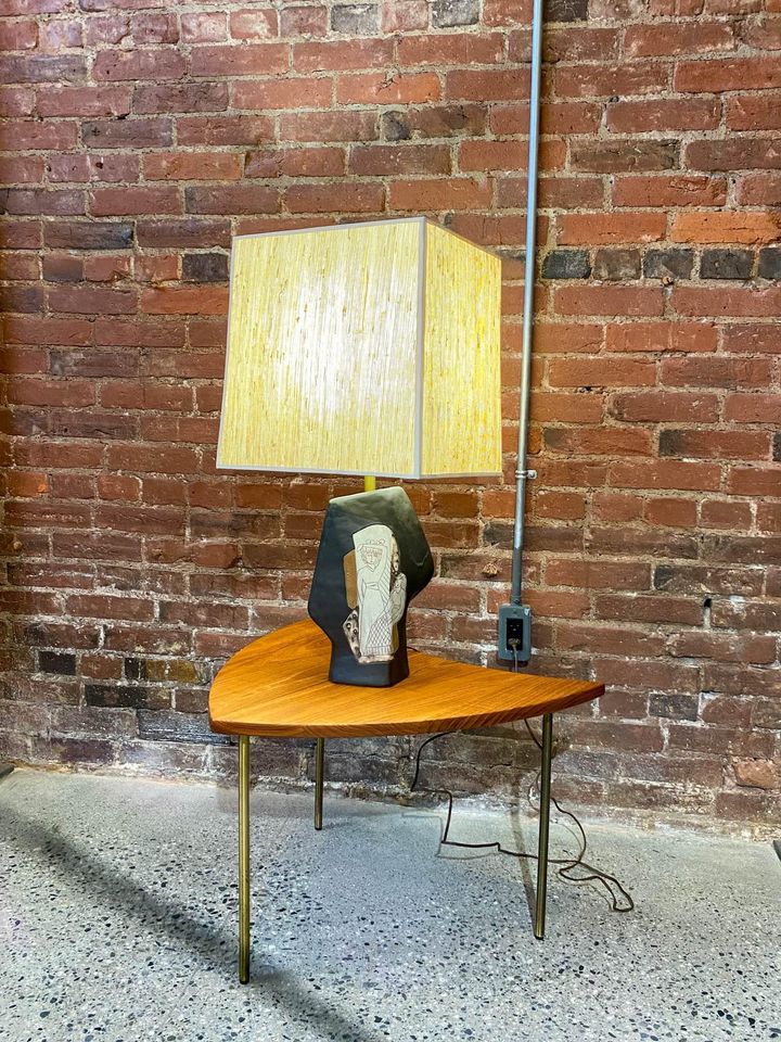 1950s Ceramic Table Lamp by Marianna Von Allesch