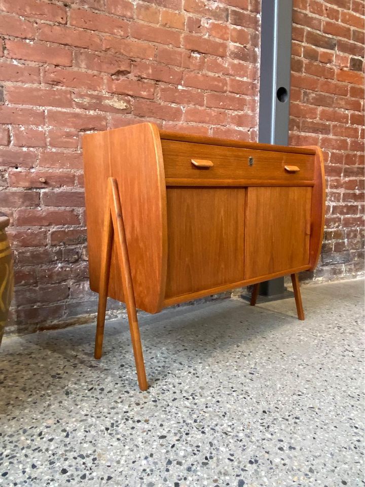 1950s Danish Teak Cabinet Entrance Piece