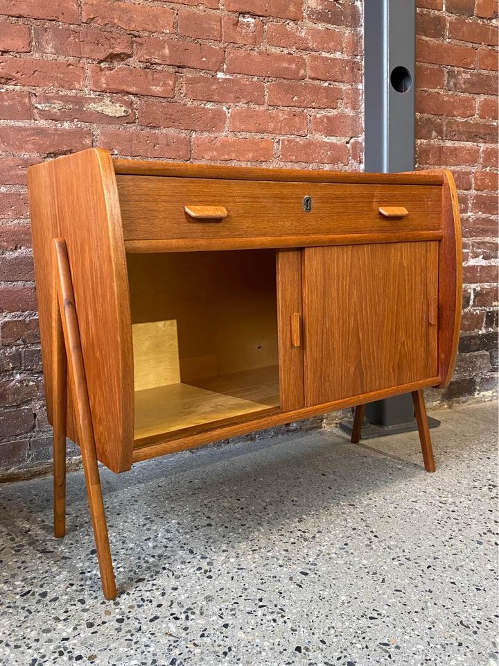 1950s Danish Teak Cabinet Entrance Piece