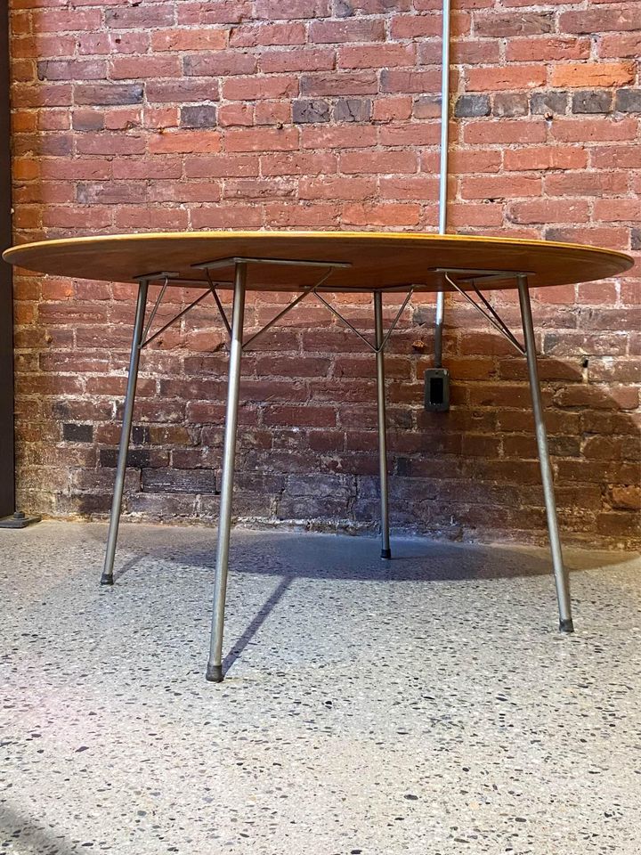 1950s Danish Teak Dining Table by Arne Jacobsen for Fritz Hansen