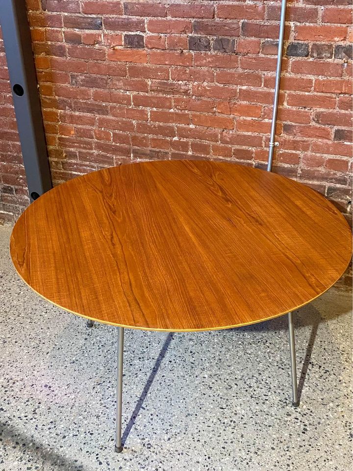 1950s Danish Teak Dining Table by Arne Jacobsen for Fritz Hansen