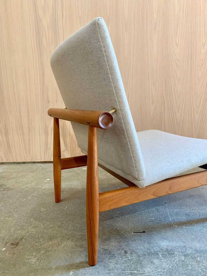 1950s Danish Teak FD137 “Japan” Chair by Finn Juhl for France & Daverkosen