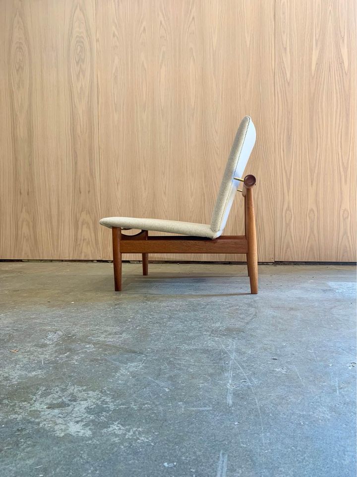 1950s Danish Teak FD137 “Japan” Chair by Finn Juhl for France & Daverkosen