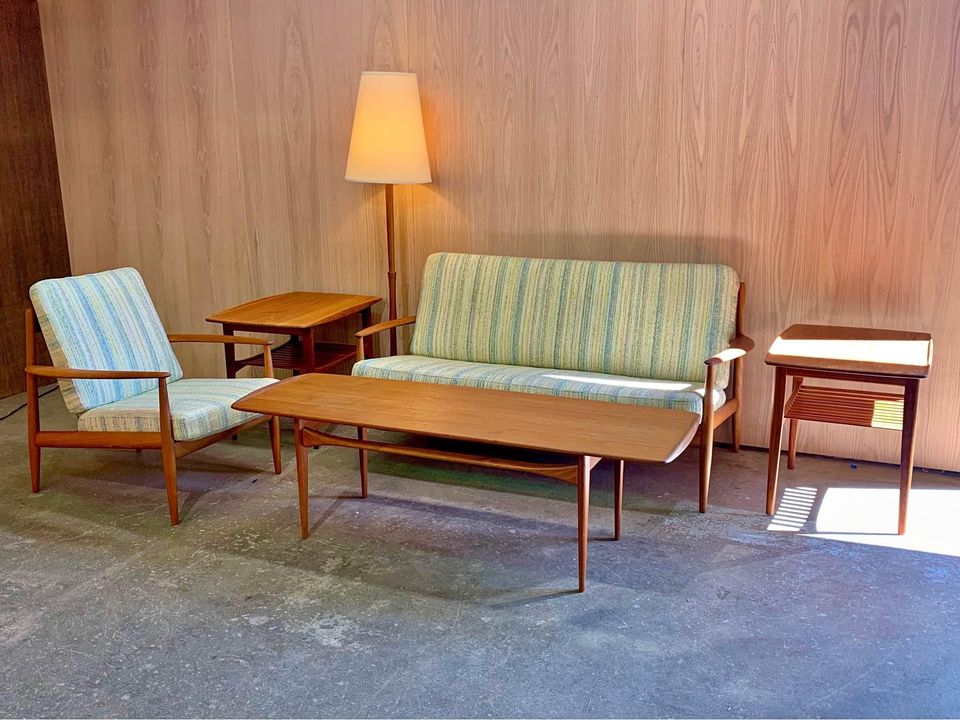 1950s Danish Teak Lounge Chair by Grete Jalk