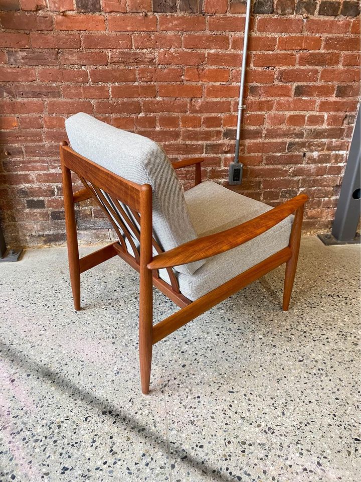 1950s Danish Teak Lounge Chair by Grete Jalk