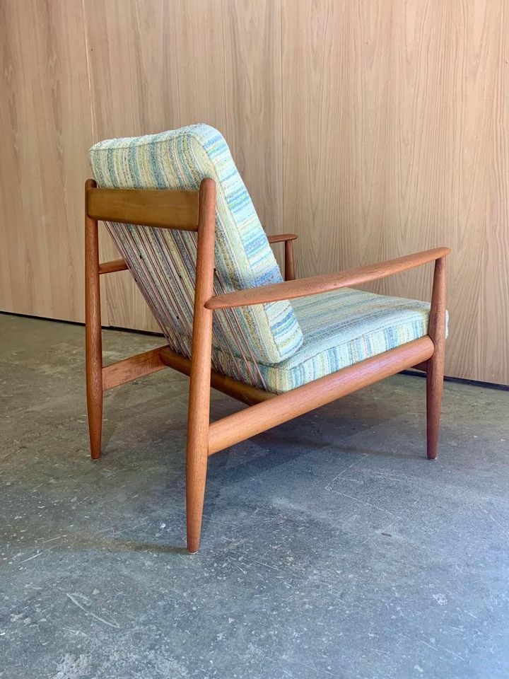 1950s Danish Teak Lounge Chair by Grete Jalk