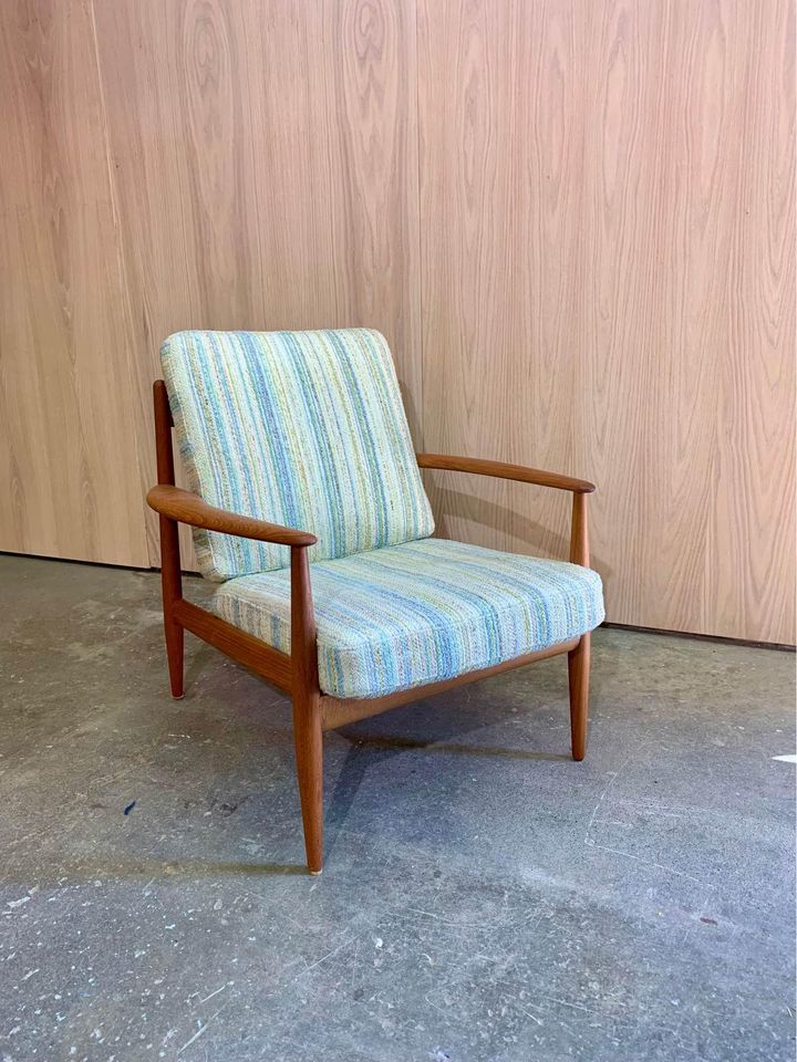 1950s Danish Teak Lounge Chair by Grete Jalk