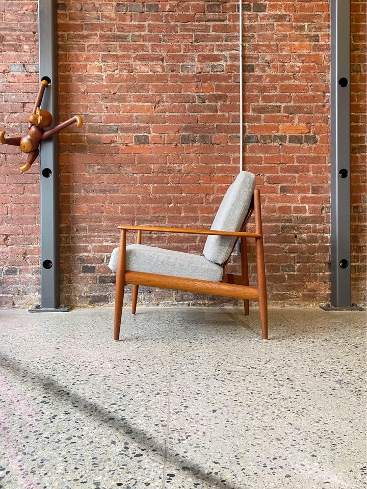 1950s Danish Teak Lounge Chair by Grete Jalk