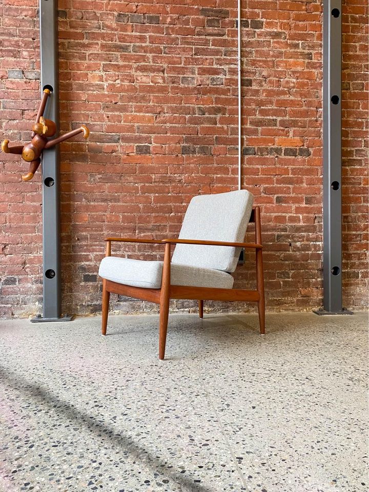 1950s Danish Teak Lounge Chair by Grete Jalk