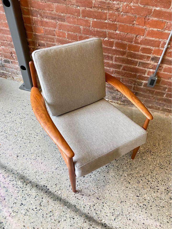 1950s Danish Teak Lounge Chair by Grete Jalk