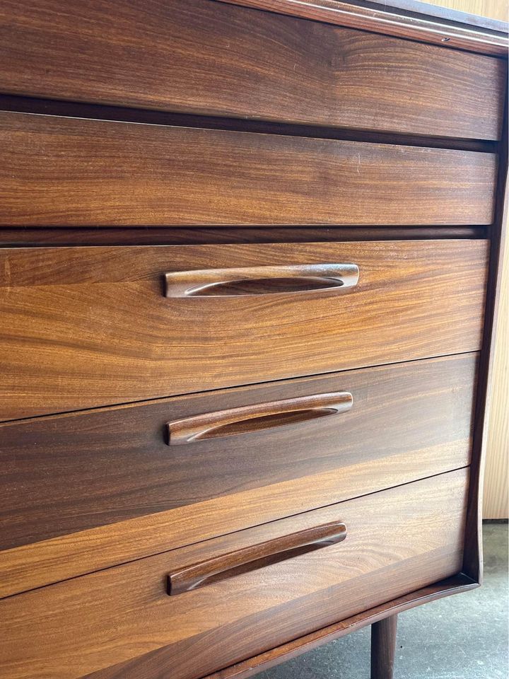 1950's Jan Kuypers solid Afrormosia Dressers