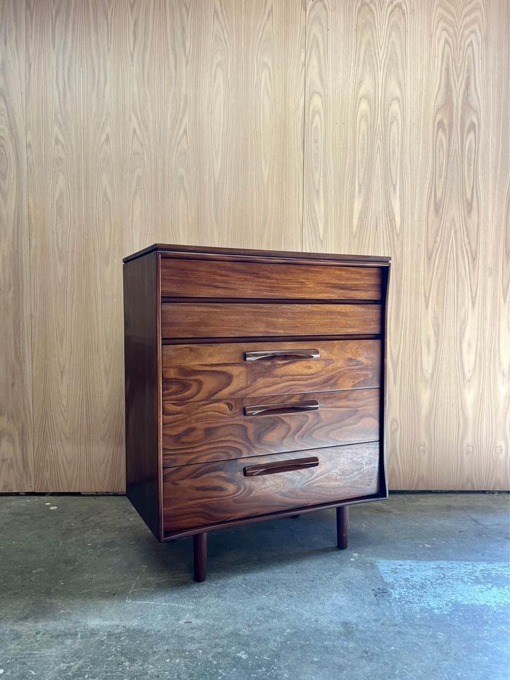 1950's Jan Kuypers solid Afrormosia Dressers