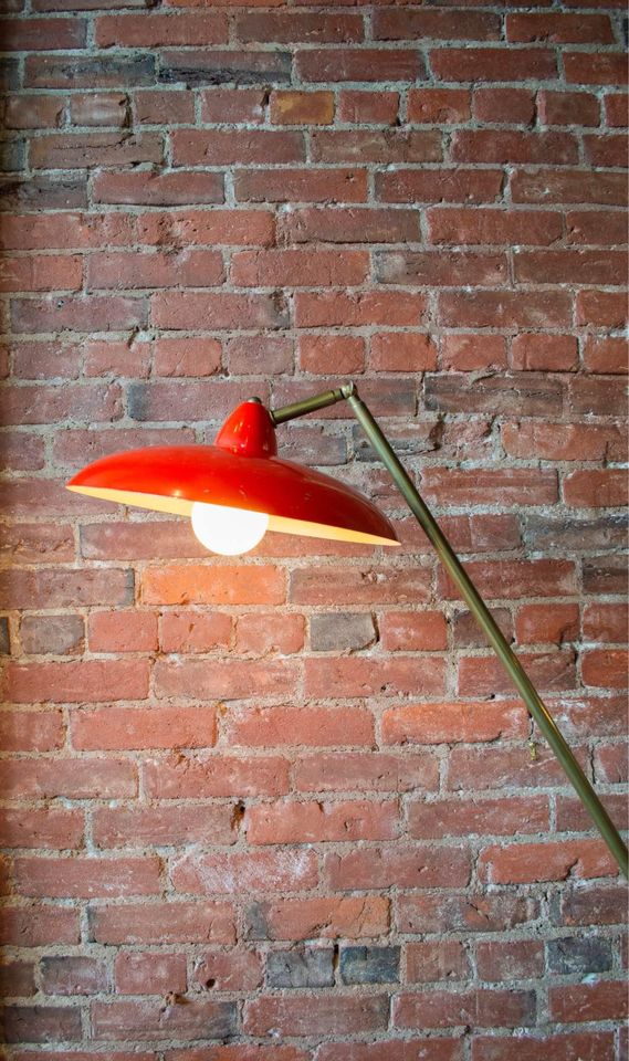 1950s Mid Century Italian Floor Lamp