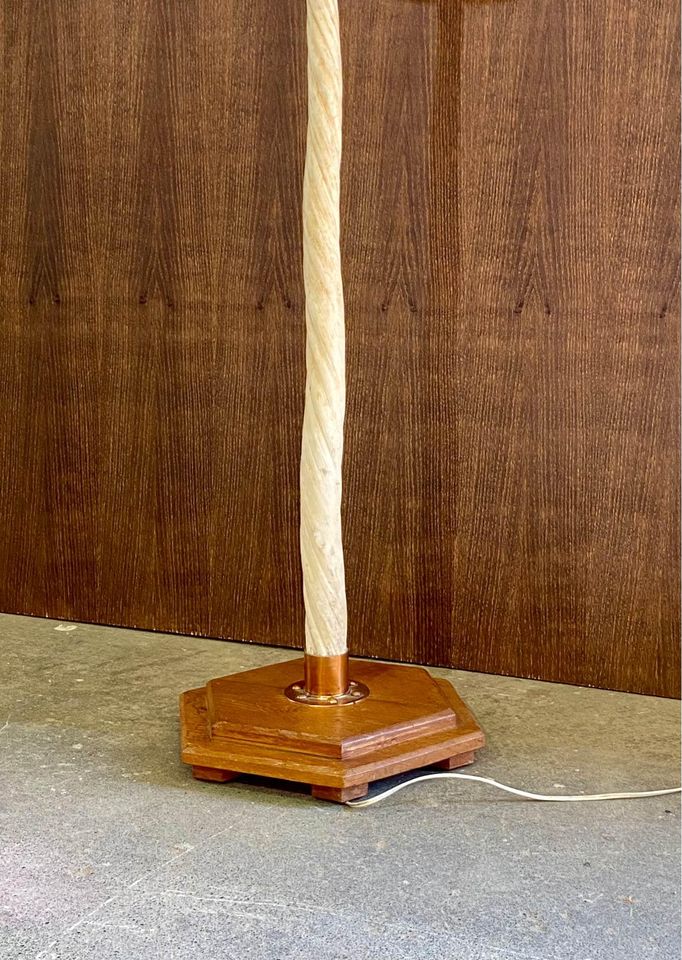 1950s Narwhal Tusk Lamp