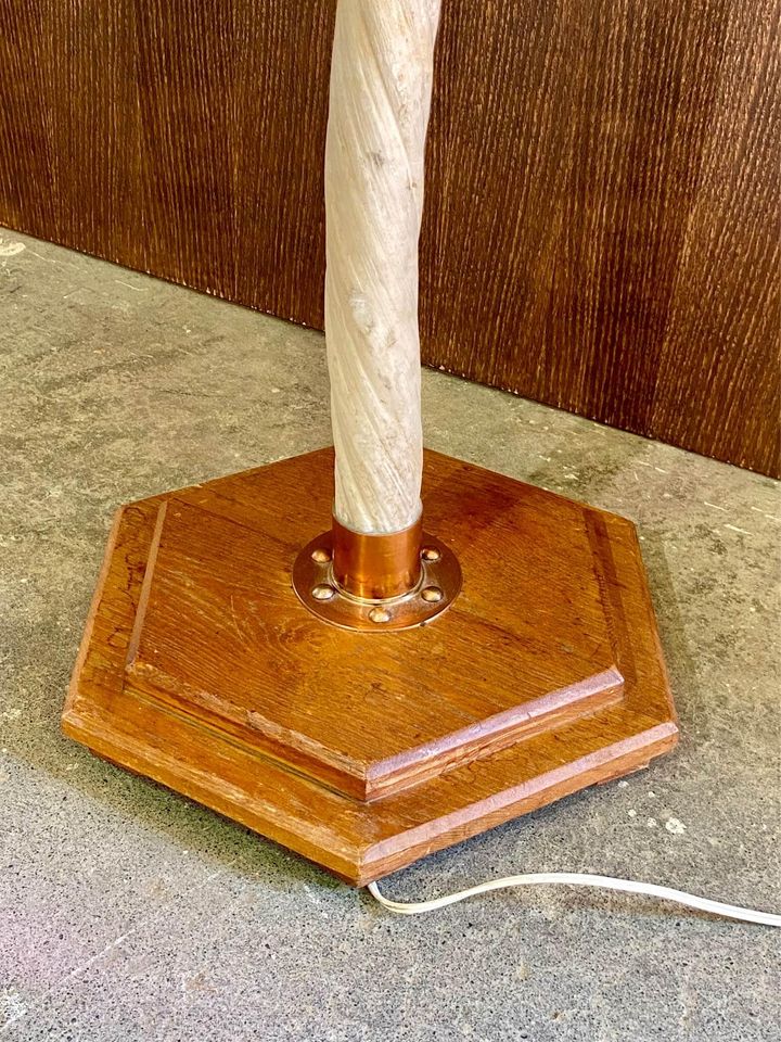 1950s Narwhal Tusk Lamp