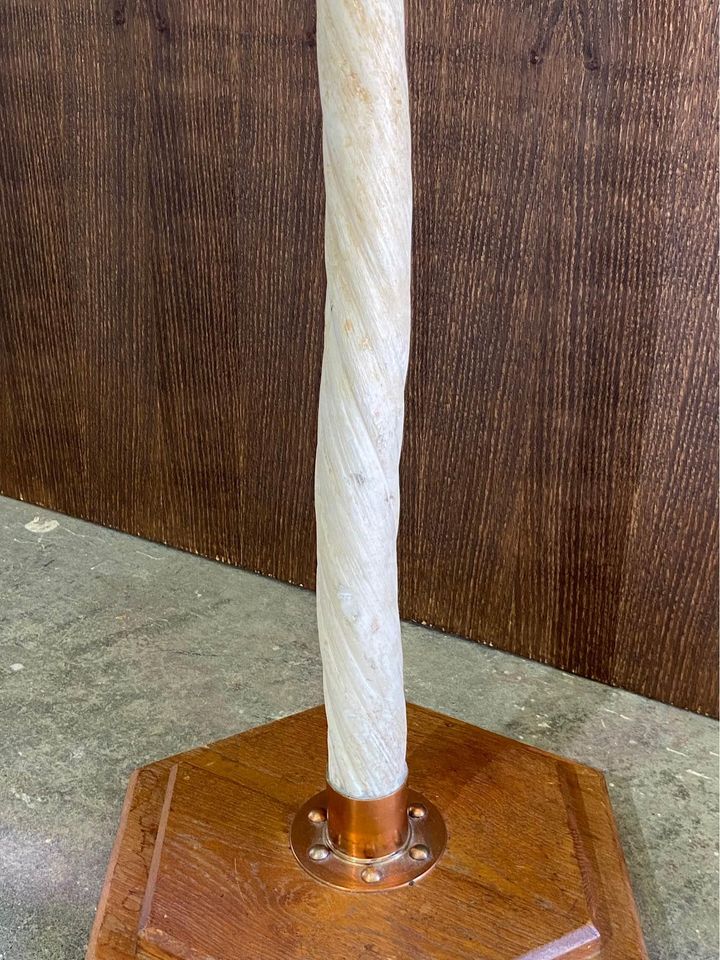 1950s Narwhal Tusk Lamp