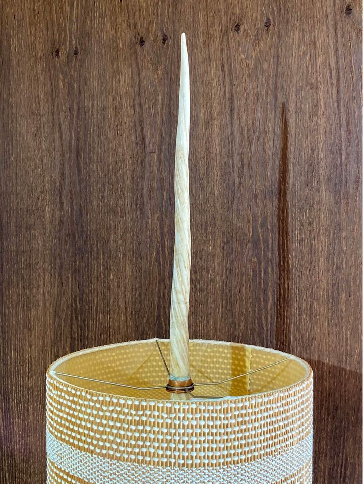 1950s Narwhal Tusk Lamp