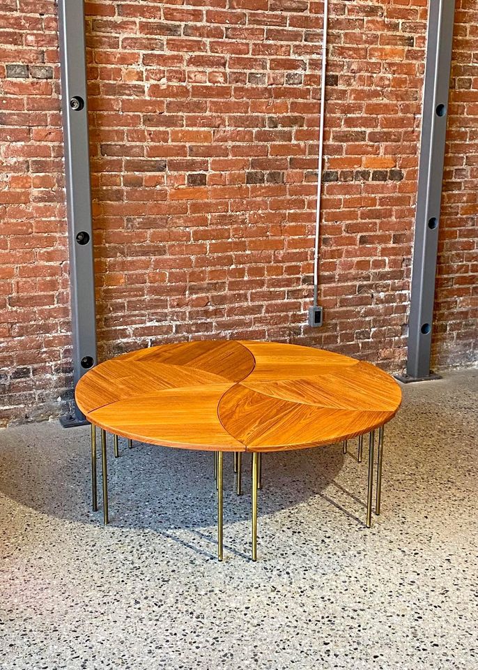 1950s Solid Teak Side End Coffee Table by Peter Hvidt for France & Daverkosen