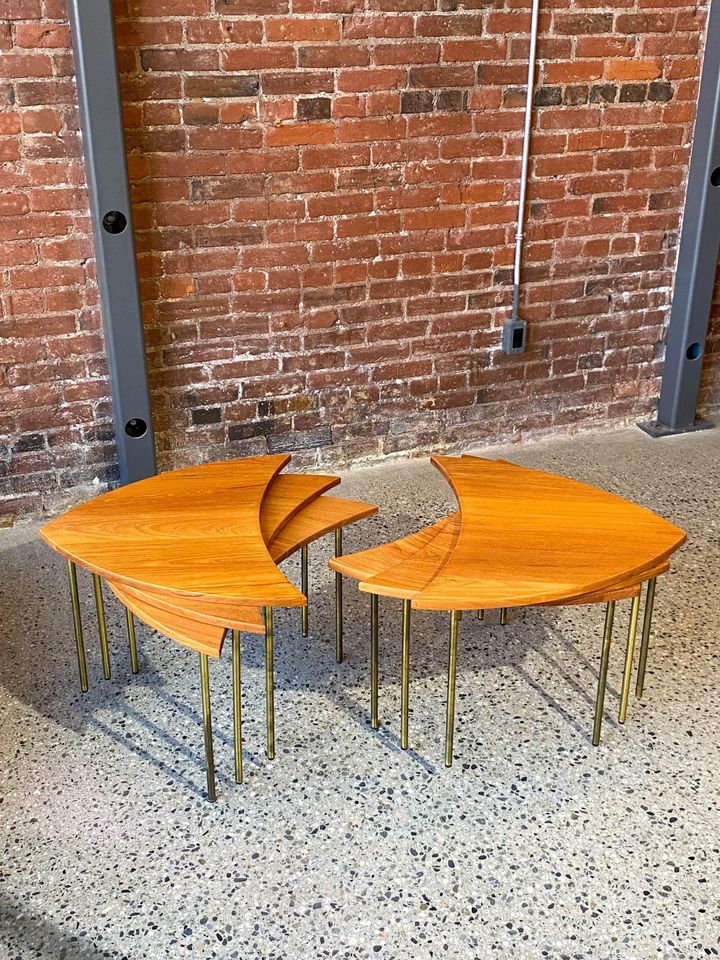 1950s Solid Teak Side End Coffee Table by Peter Hvidt for France & Daverkosen