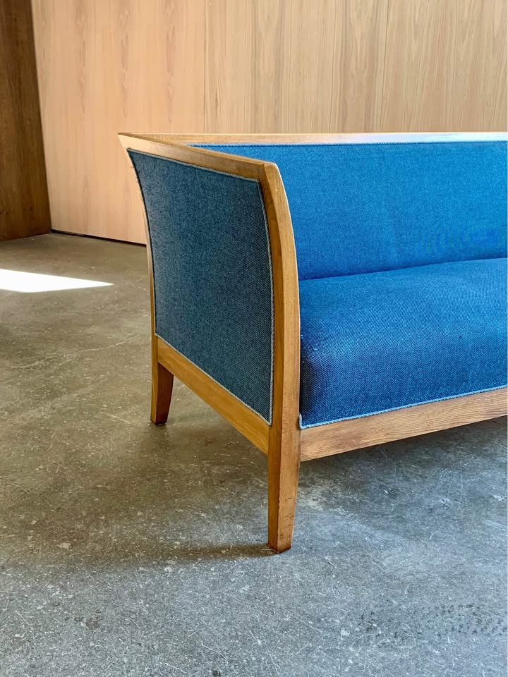 1950s Danish Sofa by Frits Henningsen