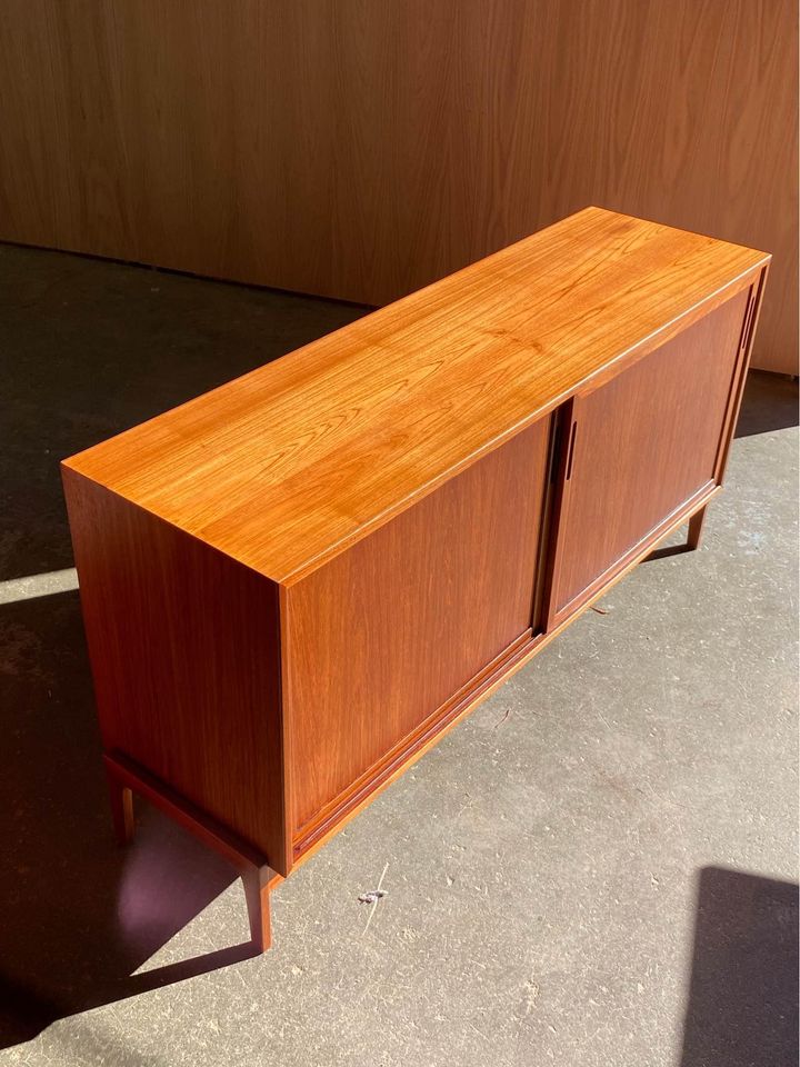 1950s Danish Teak Credenza by William Wyatt