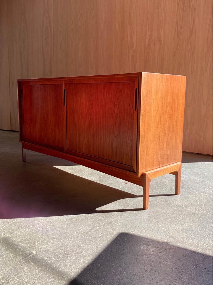 1950s Danish Teak Credenza by William Wyatt