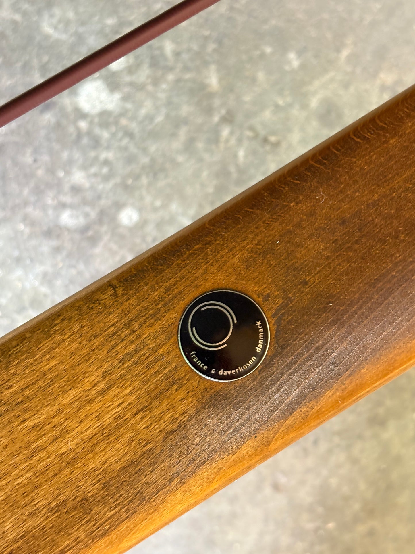 1950s Danish Teak “Boomerang” Chair by Peter Hvidt