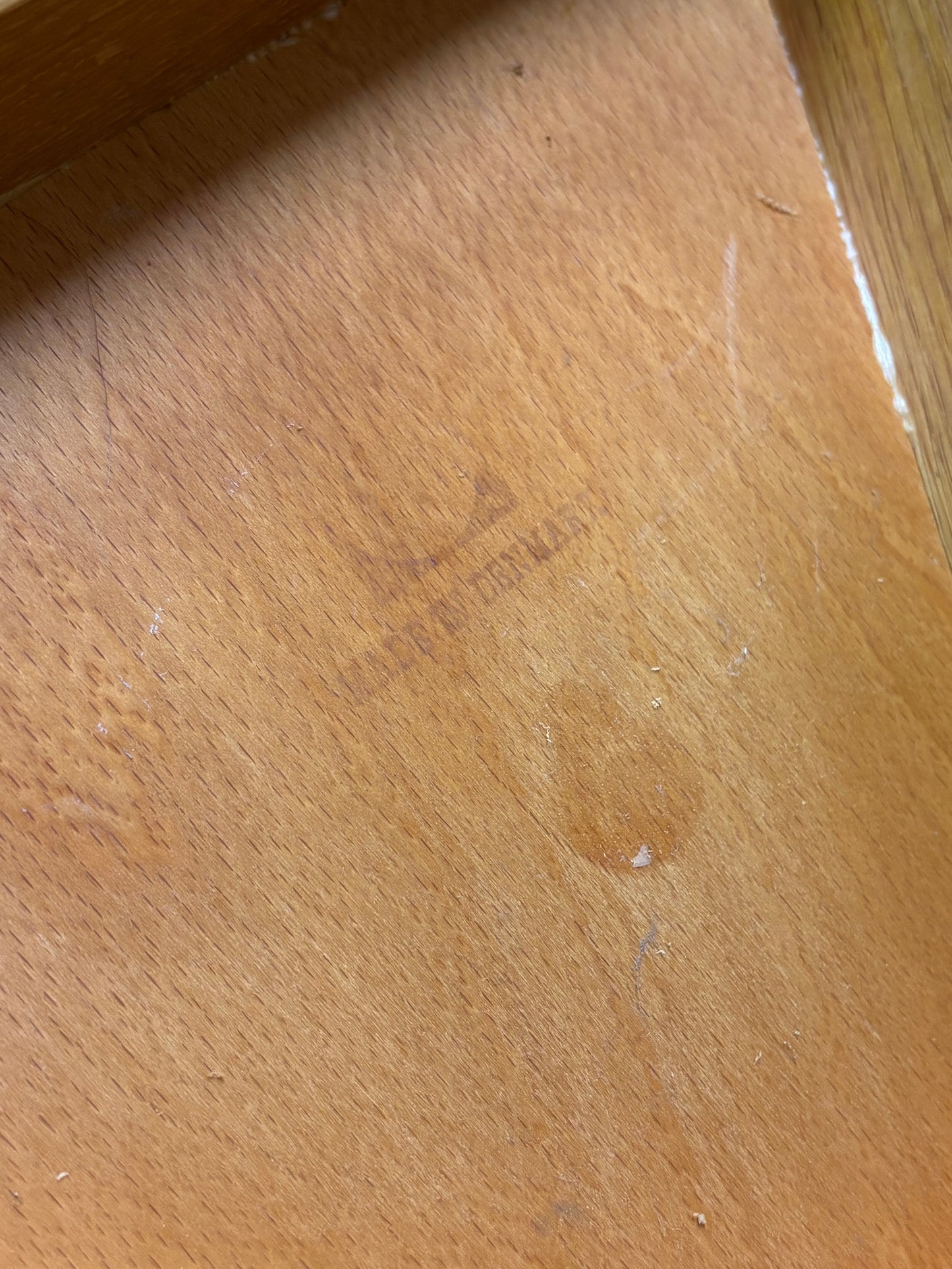 1950s Teak and Oak “Heart” Dining Table and Chairs by Hans Wegner for Fritz Hansen