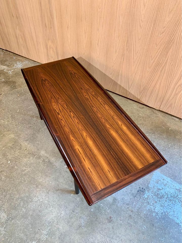 1960s Brazilian Rosewood Coffee Table by Grete Jalk